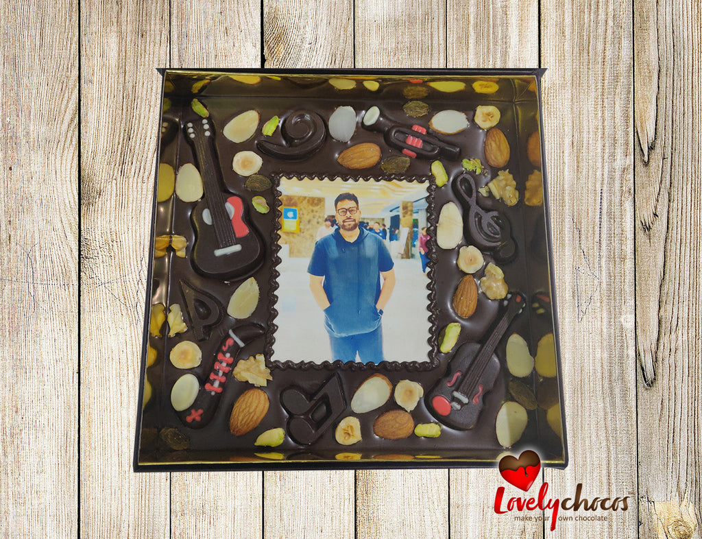 Personalized birthday gift chocolate for friend